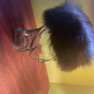 Real Fur Beaver Russian style Pill box hat